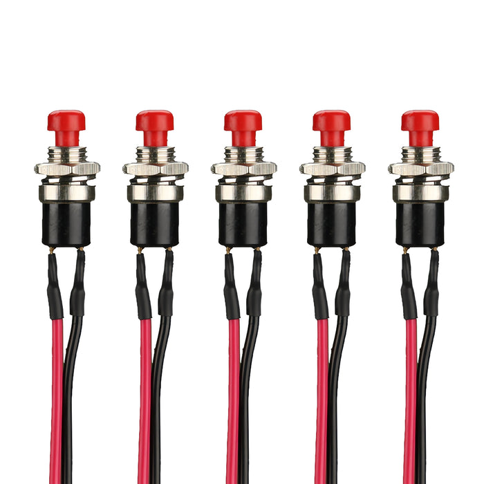 The Install Bay IBVSW 250V Plug In Valet Pre-Wired Contact Switch With Leads - Package of 5
