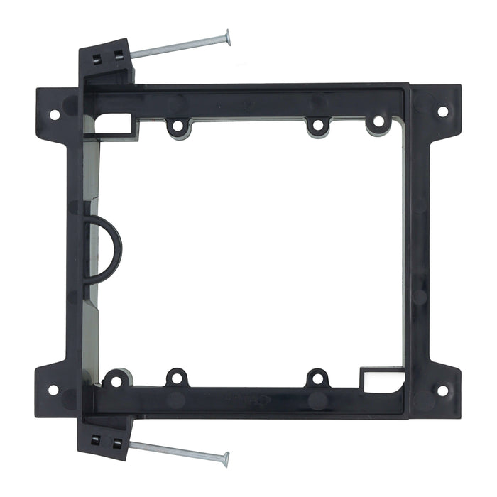 2-Gang Nail On Low Voltage Mounting Bracket for New Construction