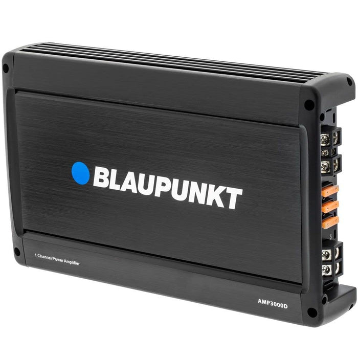 Blaupunkt AMP3000D 3000 Watt Max Monoblock Class D Car Audio Amplifier