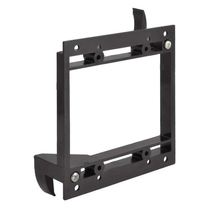2 Gang Mounting Bracket for Low Voltage Telephone Wires, Network Cables HDMI Coaxial & Speaker Cables