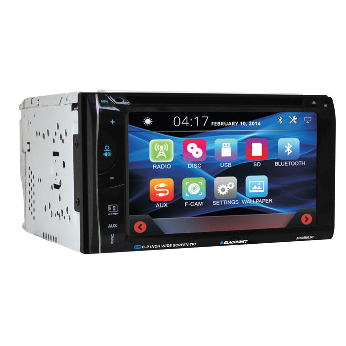 Blaupunkt MIAMI 620 6.2" Touchscreen Digital Media DVD Receiver with Bluetooth