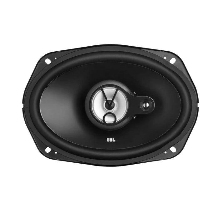 JBL Stage1 9631 6" x 9" 600W 3-Way Coaxial Speakers with Grilles (Pair)