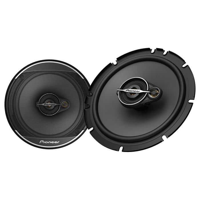 Pioneer TS-A1671F 6.5" 320 Watt 3-Way Full-Range Coaxial Car Speakers (pair)