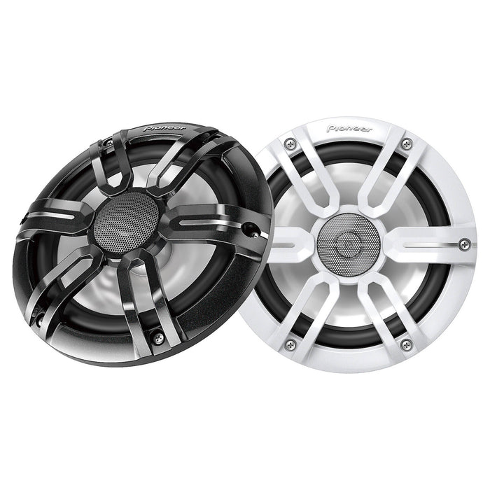 Pioneer TS-ME770FS 7.7" 2-Way 250W Max Marine Coaxial Speakers with Sport Grilles (pair)