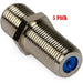 2.5GHz F-Jack to F-Jack Adapter F-81 Coupler 3/4" Long Barrel (5-50 Pack) The Wires Zone