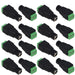 530109 CCTV BNC Connector with Male to Female DC Screw Terminal (5-50 Pack) The Wires Zone
