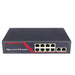 8 Port Unmanaged Fast Ethernet PoE Switch with 2 Uplink Ports, 10/100Mbps The Wires Zone