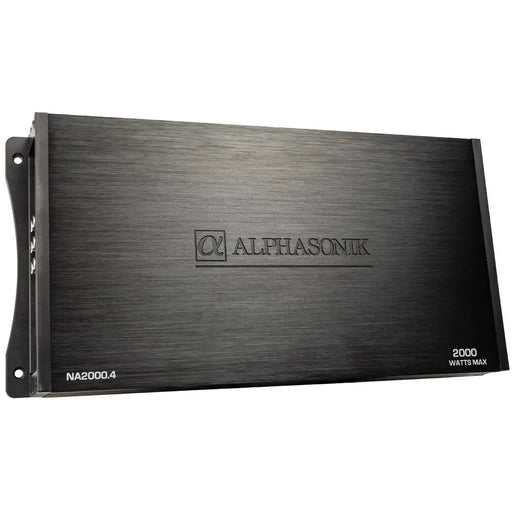 Alphasonik NA2000.4 Neuron Series Class A/B 4-Channel 2000 Watts 4 Ohms Car Amplifier Alphasonik
