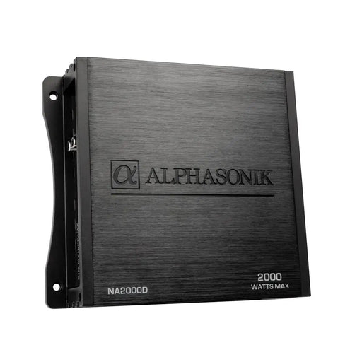 Alphasonik NA2000D Neuron Series Class D Monoblock 2000 Watts 4 Ohms Car Amplifier Alphasonik