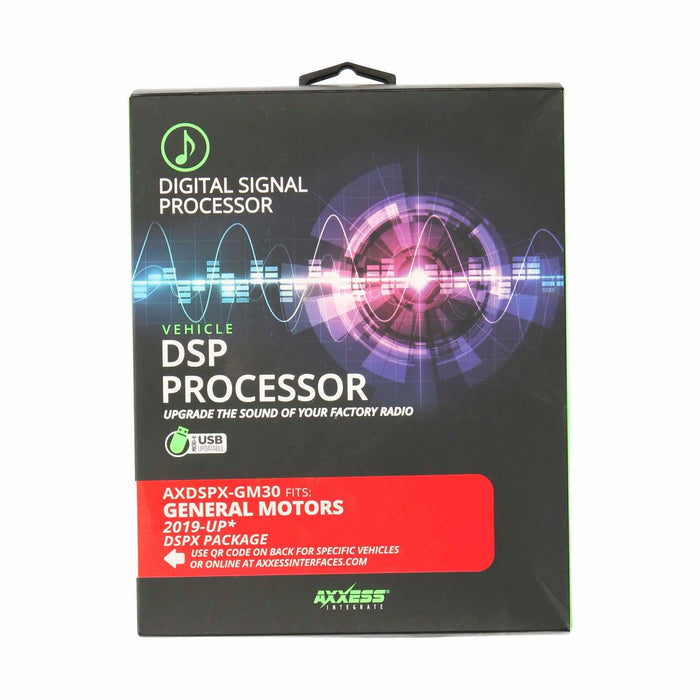 Axxess AXDSPX-GM30 DSP Package with AXDSP-X and T-Harness for GM 2019-Up Axxess
