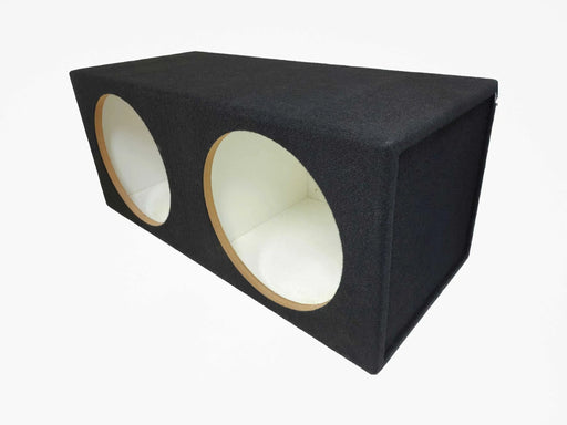 Carpet Dual 12" Sealed Car Box Speaker Subwoofer Enclosure Cabinet The Install Bay