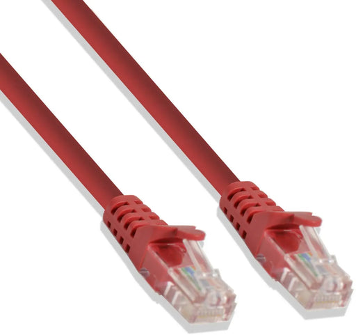 Cat6 24 Gauge Red 1 Foot 550Mhz UTP RJ45 Ethernet Network Patch Cable Logico