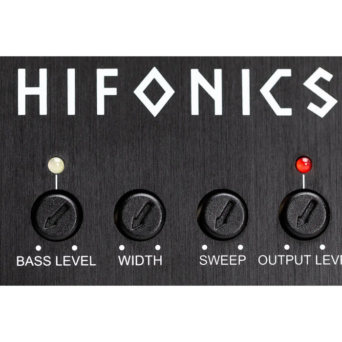 Hifonics BXIPRO3.0 Digital Bass Enhancer Processor with Dash Mount Remote Control Hifonics