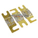 High Quality Gold Plated Inline 80 Amp Mini ANL Fuse (3/pack) The Wires Zone