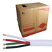 In Wall White 16 Gauge 4C Stranded CL2 CM UL Copper 500 ft Audio Cable The Wires Zone
