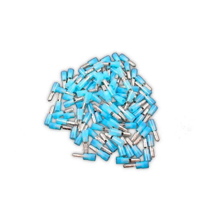 Install Bay BNMB 16-14 Gauge Blue Nylon Male Bullet Connector - Pack of 100 The Install Bay