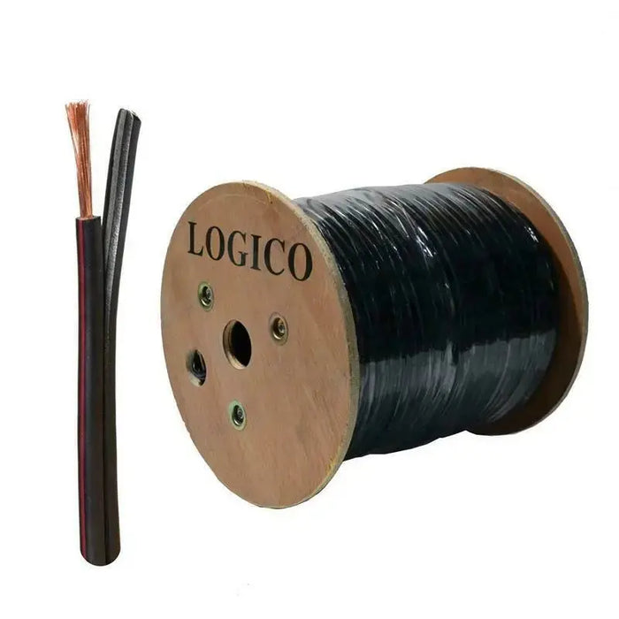 LOGICO 12 Gauge 2 Conductor Outdoor Direct Burial Landscape Cable (50-500 Ft) Logico