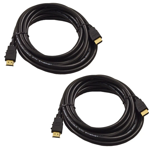 Male HDMI to HDMI 14 Feet AV Cable with Ethernet for HDTV DVD PC 1080p 1080i 4K (1-5 Pack) Others