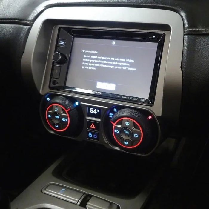 Metra 99-3028S 1-2 DIN Dash Kit for select Chevrolet Camaro 2010-2015, Silver Metra