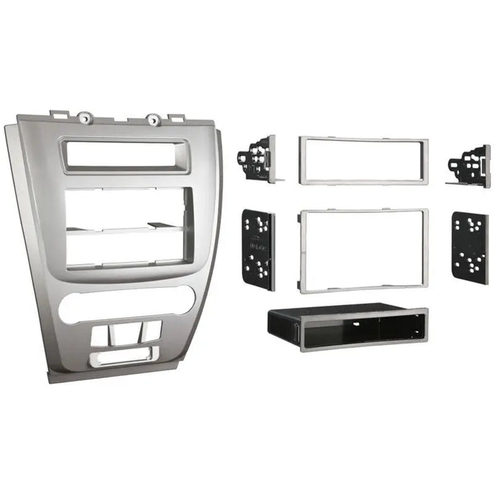 Metra 99-5821S Single or Double DIN Dash Kit for Ford Fusion 2010-2012 - Silver Metra