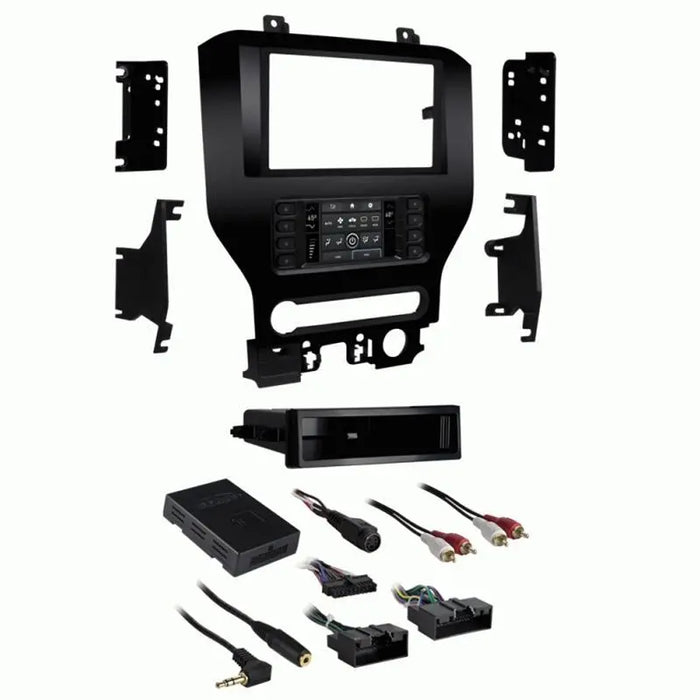 Metra 99-5838CH Single/Double DIN Dash Kit for 2015-up Ford Mustang Metra