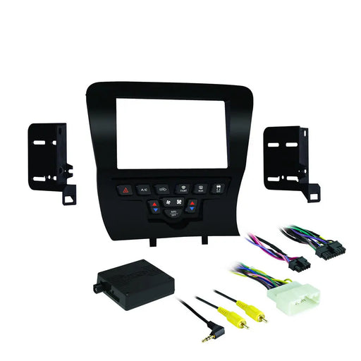 Metra 99-6514B Single or Double DIN Dash Kit for select Dodge Charger 2011-2014 The Wires Zone