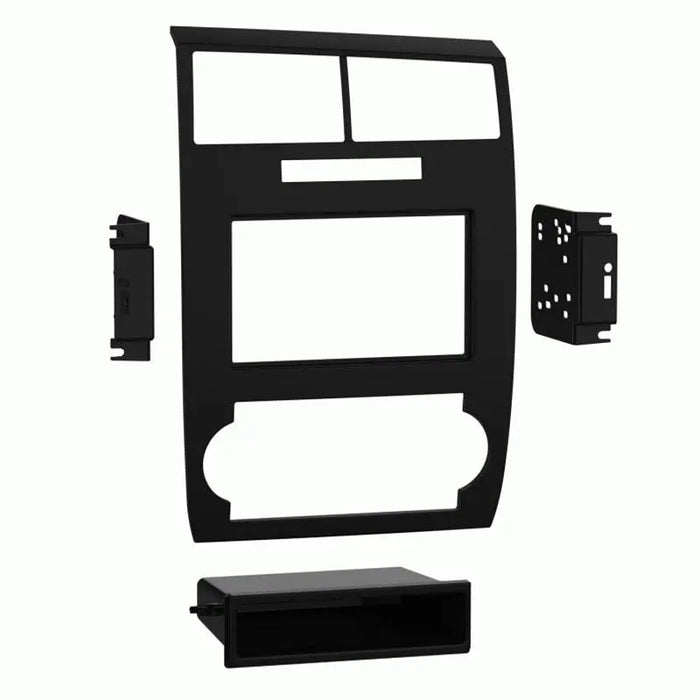 Metra 99-6548B Single or Double DIN Dash Kit for select 2005-2007 Dodge Charger / Magnum without Factory Navigation Metra
