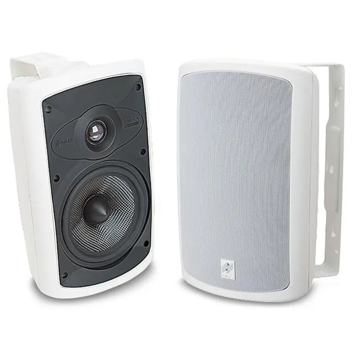 Niles OS6.5 White 6" Indoor Outdoor High Performance All Weather Speakers Pair Niles