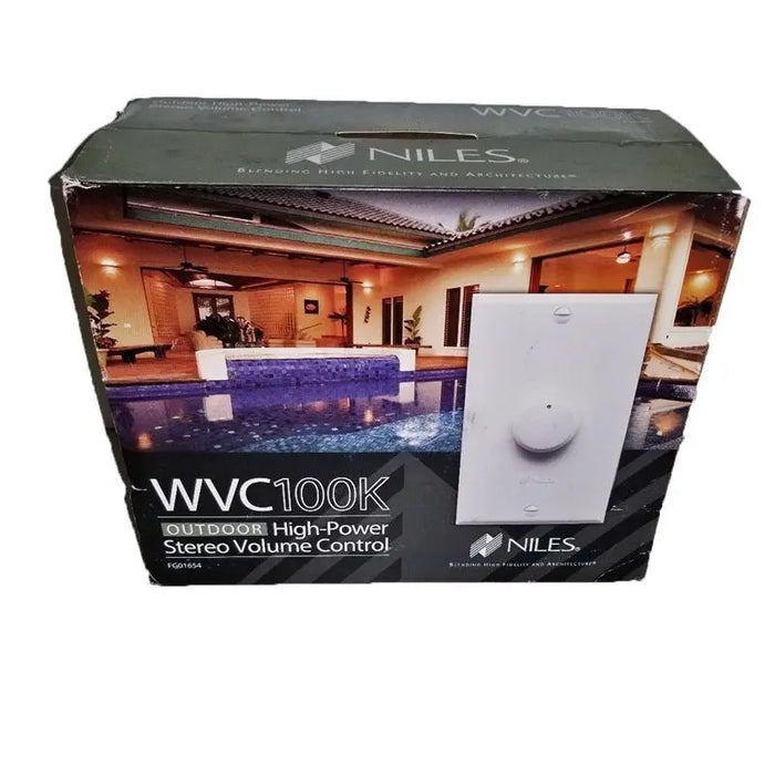 Niles WVC100K Weatherproof Stereo Volume Control for Outdoor Speakers Niles