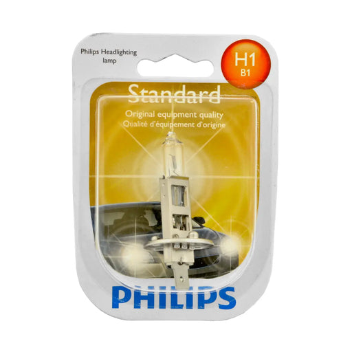 Philips 12258B1 H1 Standard Halogen Replacement Headlight Bulb- Pack of 1 Philips