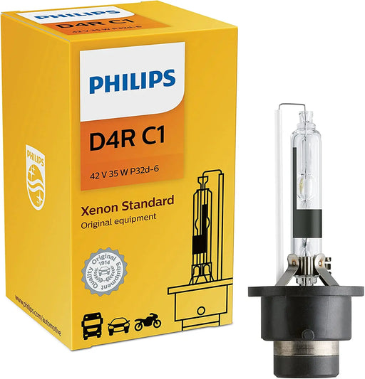 Philips D4R C1 35W 42V Xenon Standard HID Car Automotive Headlight Bulb (Pack of 1) Philips