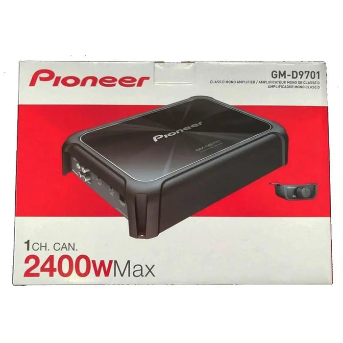 Pioneer GM-D9701 2400 Watts Class D Mono GM Digital Series Amplifier Car Audio Pioneer