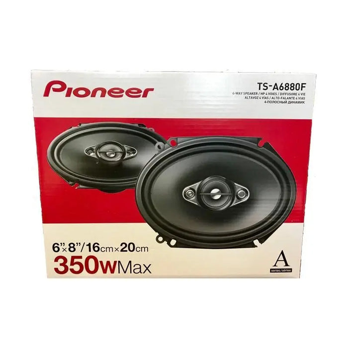 Pioneer TS-A6880F 4-Way 350 Watt 6" x 8" A-Series Coaxial Speakers 6x8 Pioneer