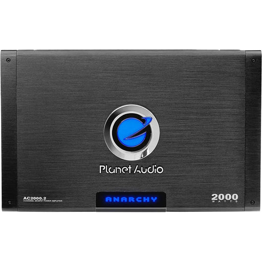 Planet Audio AC2000.2 ANARCHY 2-Channel Class A/B 2000 Watts Full Range Car Amplifier Planet Audio