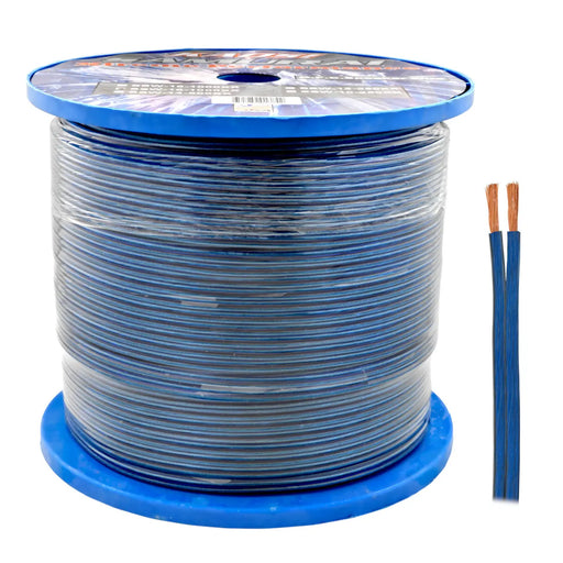 SW16-1000X Blue 16 Gauge 1000 Feet Speaker Wire for Home/Car Audio The Wires Zone