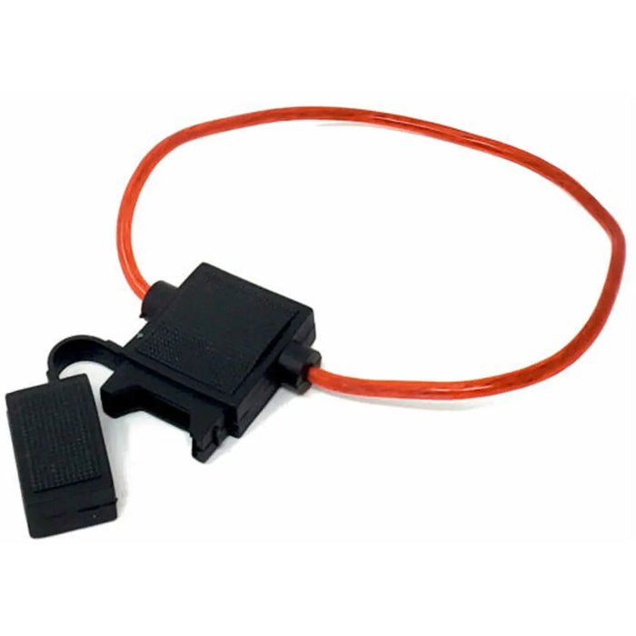 The Install Bay ATFH18C-10 ATC Fuse Holder With Cover 18 Gauge Package of 10 The Install Bay