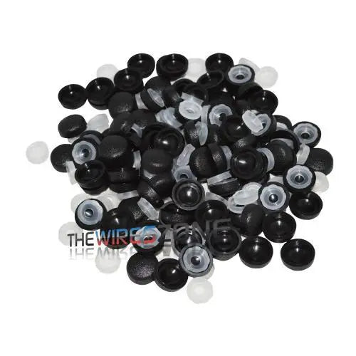 The Install Bay CSC High Quality Black Camouflage Screw Top (100/pack) The Install Bay