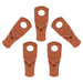 The Install Bay CUR1038 Copper 1/0 Gauge 3/8" Ring Terminal (5/pack) The Install Bay