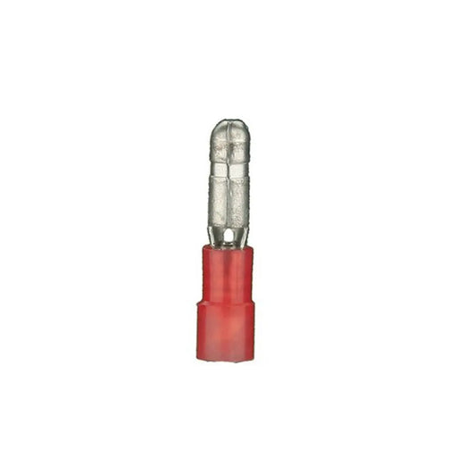 The Install Bay RNMB Red Nylon Male Bullet Connector 22-18 Gauge .156 Pack of 100 The Install Bay