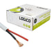 White CL2 250 Feet In Wall 12 Gauge 2 Conductor 12/2 Speaker Cable Logico