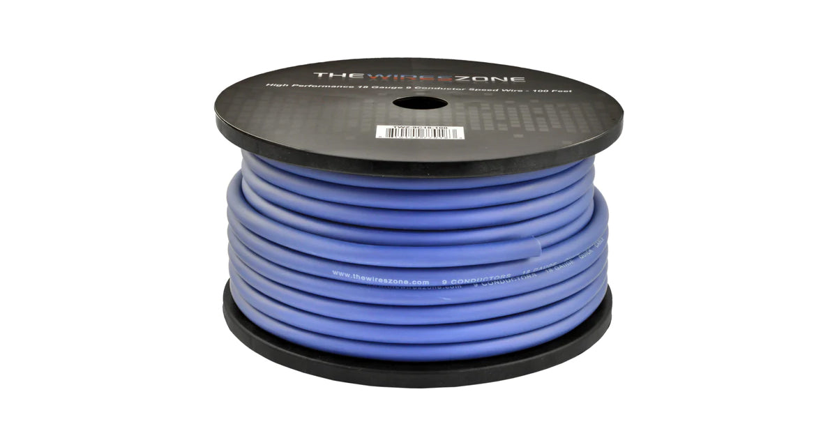 High-Performance 100ft 9 Conductor 18 Gauge CCA Quick Cable Speed Wire