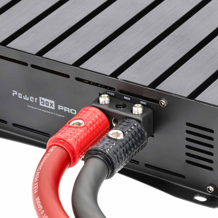 The Install Bay IBWRD04P Single 0GA To 4GA Amplifier Input Wire Reducers (Pair)