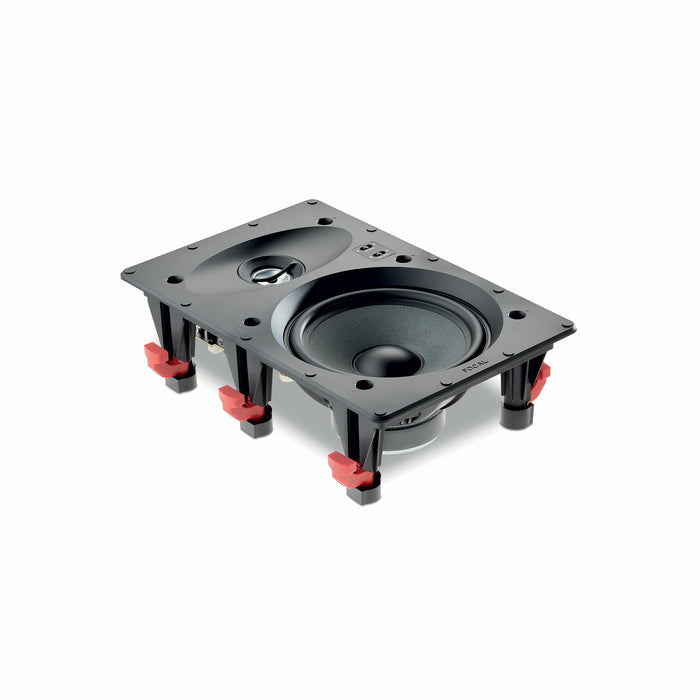 Focal 100 IW6 6.5" 120W Max Power 8 Ohm 2-Way In-Wall Speaker with FREE Mounting Kit, (Each)