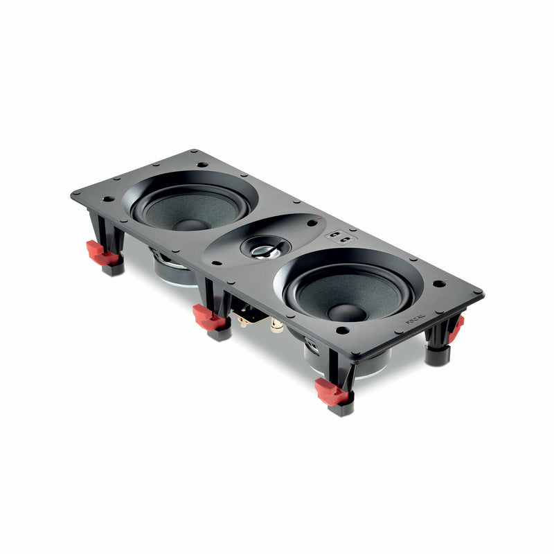 Focal 100 IWLCR5 5" 120W Max Power 8 Ohm D'appolito 2-Way Wall-Mounted Speaker, Each