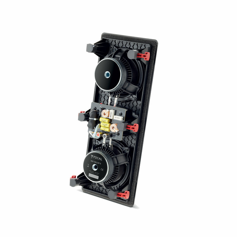 Focal 100 IWLCR5 5" 120W Max Power 8 Ohm D'appolito 2-Way Wall-Mounted Speaker, Each