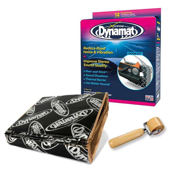 Dynamat 10435 12" x 36" Sound Deadening Xtreme Door Kit For 2 Doors (4 Sheets)
