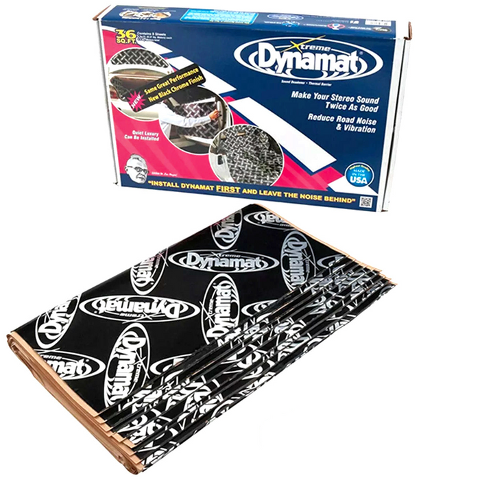Dynamat 10455 18" x 32" Sound Deadening Xtreme Kit Bulk Pack (9 Sheets)