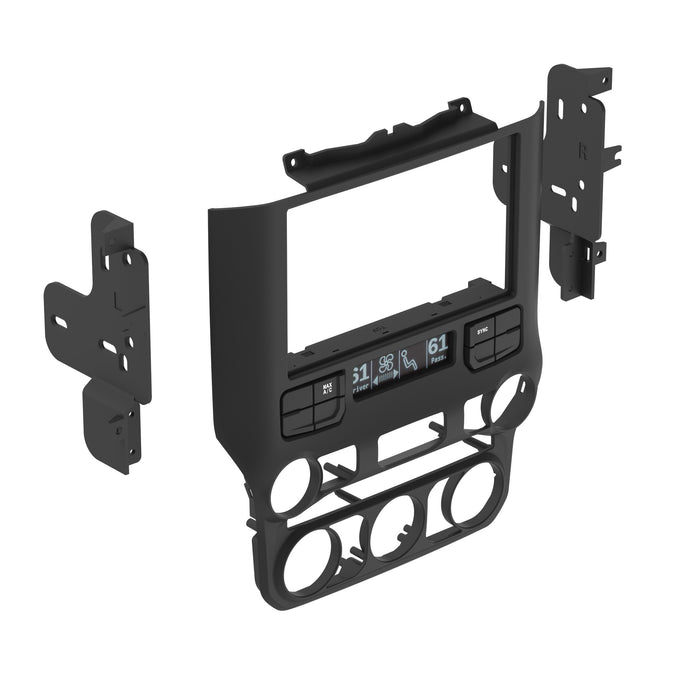 Metra 107-CH6B Double DIN Installation Kit with 8.4” Screen & DZ Climate for Select Ram Trucks 2019-Up