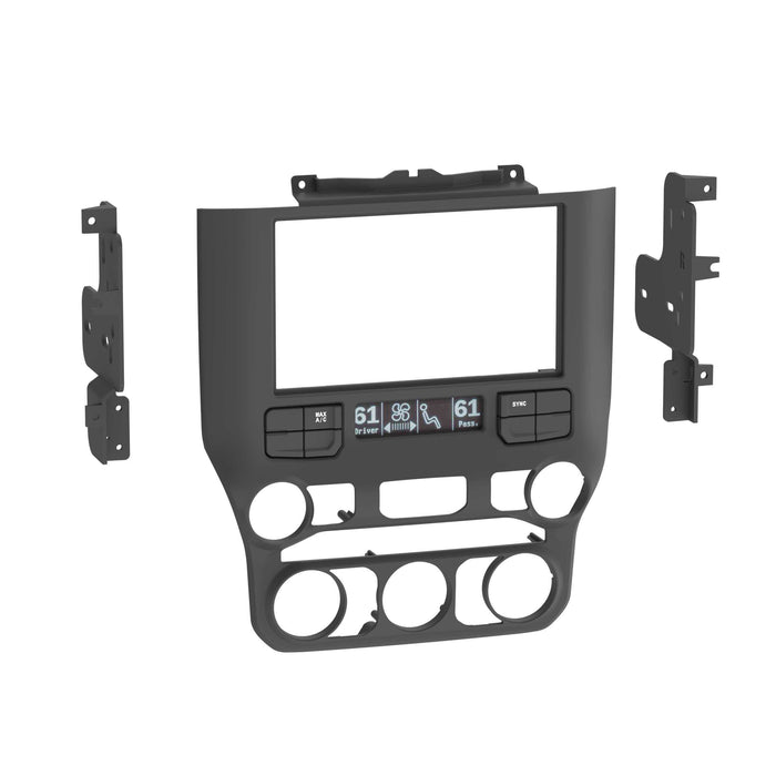 Metra 107-CH6B Double DIN Installation Kit with 8.4” Screen & DZ Climate for Select Ram Trucks 2019-Up