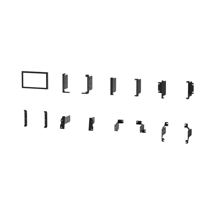 Metra 107-FD11 Double DIN Dash Stereo Installation Kit for Select Ford Multi-Kit 2011-2023 (With Factory 8" Screen)